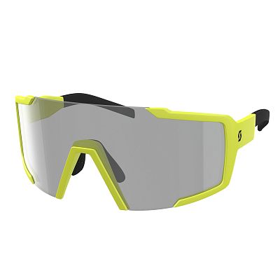 Превью  Велоочки SCOTT Shield LS Yellow Matt, Линзы: Фотохромные (275379-6533249)